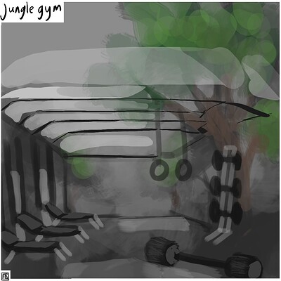 Jungle_gym_Daily_Spitpaint