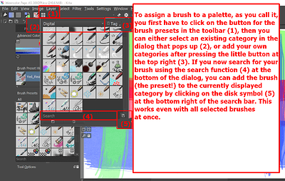 where to save your presets