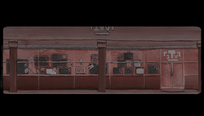 BG 8 - tv winkel etalage