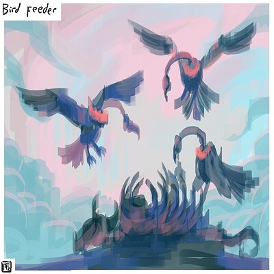 Bird_feeder_Daily_Spitpaint