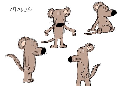 Mouse Character Design