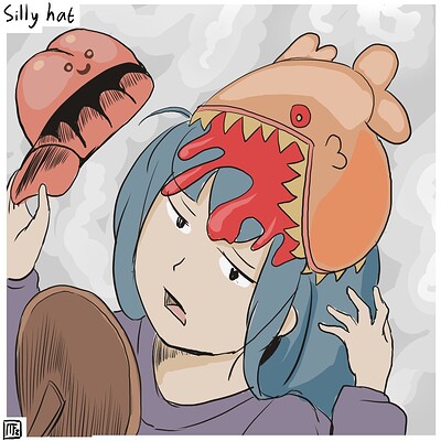 Silly_hat_Daily_Spitpaint