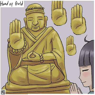 Hand_of_gold_Daily_Spitpaint