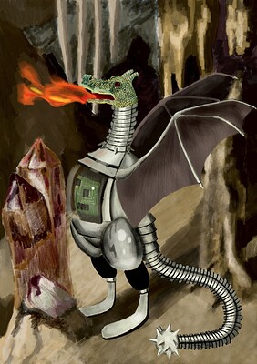 sci-fi-dragon