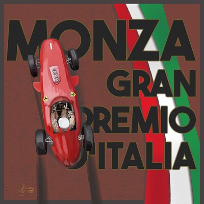 Krita Challenge 0725 Cool Rides - Scuderia Ferrari Monza