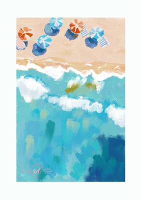 Krita Challenge 1224 - Beach Day