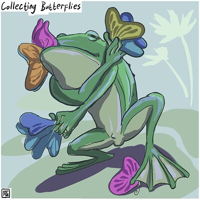 Collecting_butterflies_Daily_Spitpaint