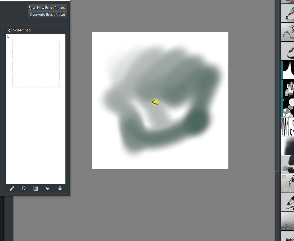 Brush size icon is dynamic with zoom - Artists Feedback & Testing