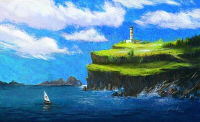 Near the coast