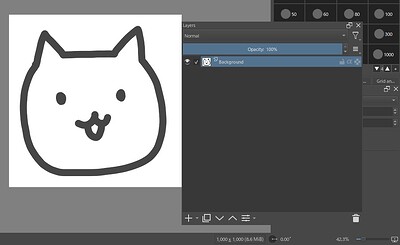 Slightly reduce the canvas