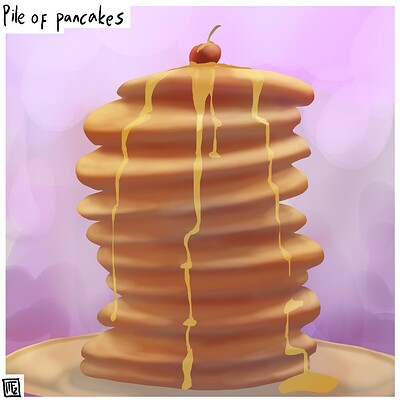 Pile_of_pancakes_Daily_Spitpaint