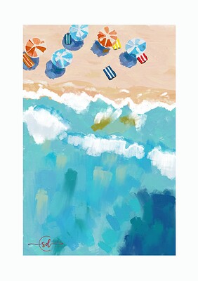 Krita Challenge 1224 - Beach Day