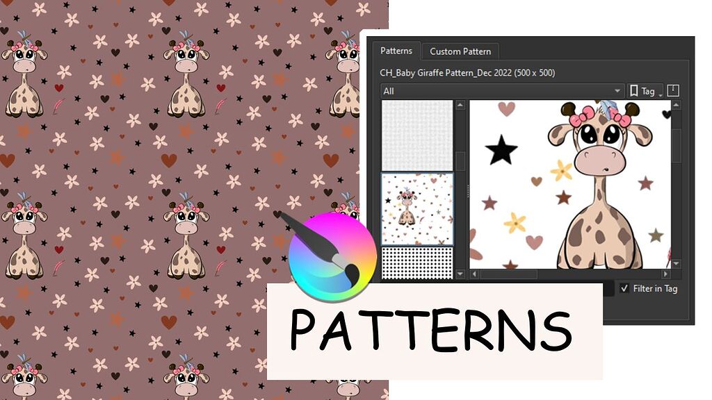 Pattern To Save KRITA 5.1.3 - PATTERNS (Create, save, edit & more) - Create your own ...