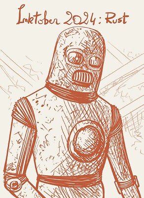 Inktober 2024 23 Rust