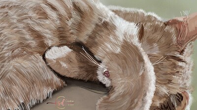 Krita Challenge 1124 - Princess Ginger Fluff-a