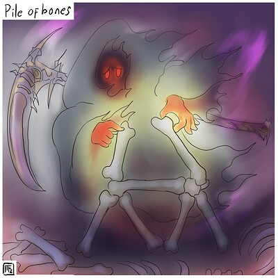 Pile_of_bones_Daily_Spitpaint