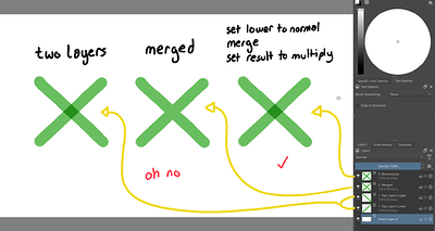 multiply merge example