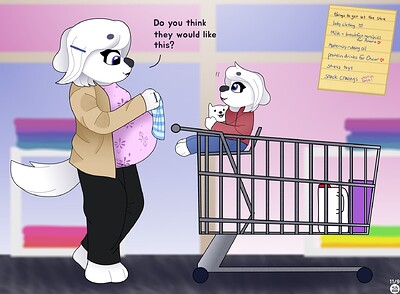 Bria and Amara Go Shopping