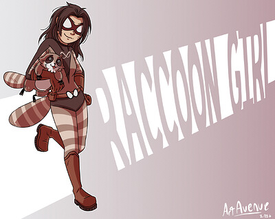 Raccoon Girl FanArt