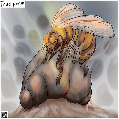 True_form_Daily_Spitpaint