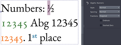 opentype-numeric