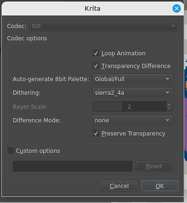 Render As options