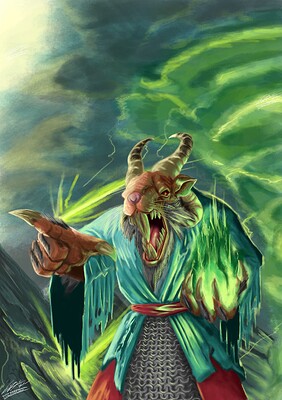 Grey Seer (Alla Prima Method) Sin título