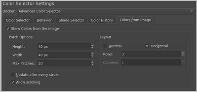 col from img setting