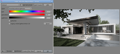 Reduce Saturation
