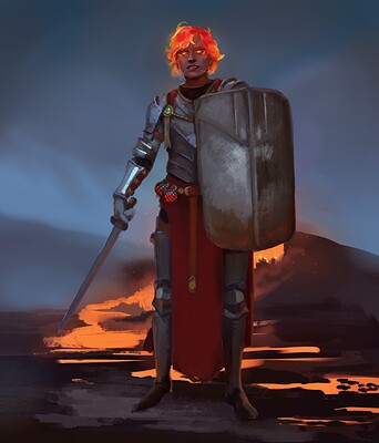 fire and flame