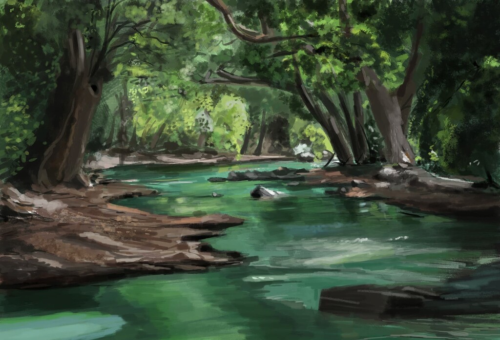 Watery landscape