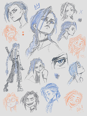 Jinx sketches