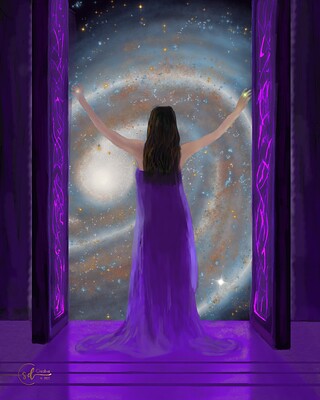 Krita Challenge 0125 Magical Adventure The Door