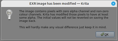 EXR has been modified