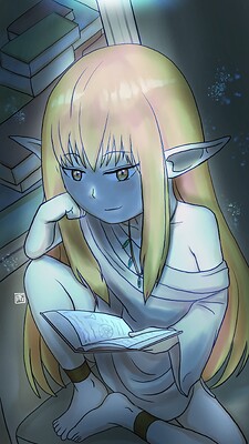 Fanart_serie-Sousou_no_frieren_(Dark)