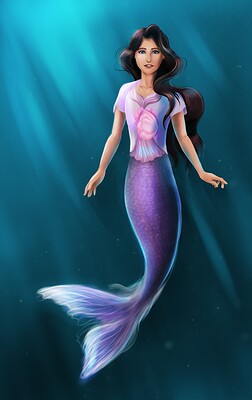 Lively Mermaid (Character Concept)_SirEric
