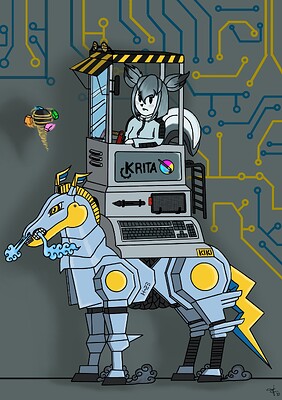 kiki cavallo robot