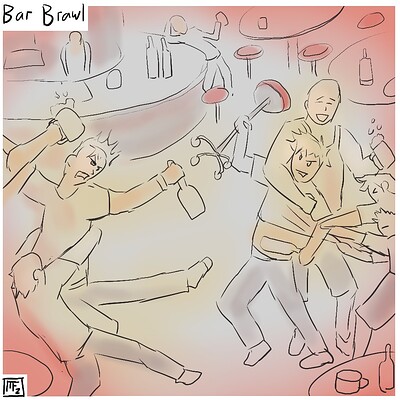 Bar_brawl_Daily_Spitpaint