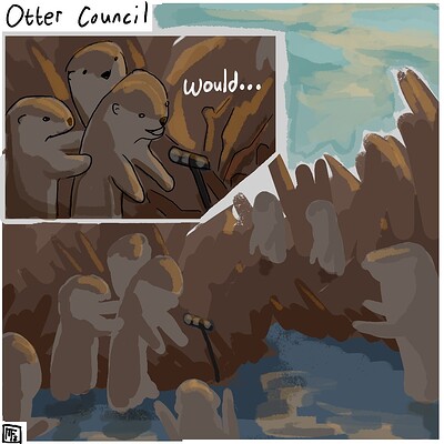 Otter_council_Daily_Spitpaint