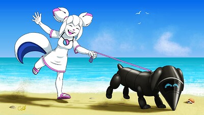 Kiki's Summer with Penpen