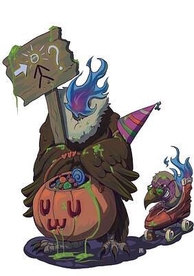 Vulture Dullahan (Halloween 2022)