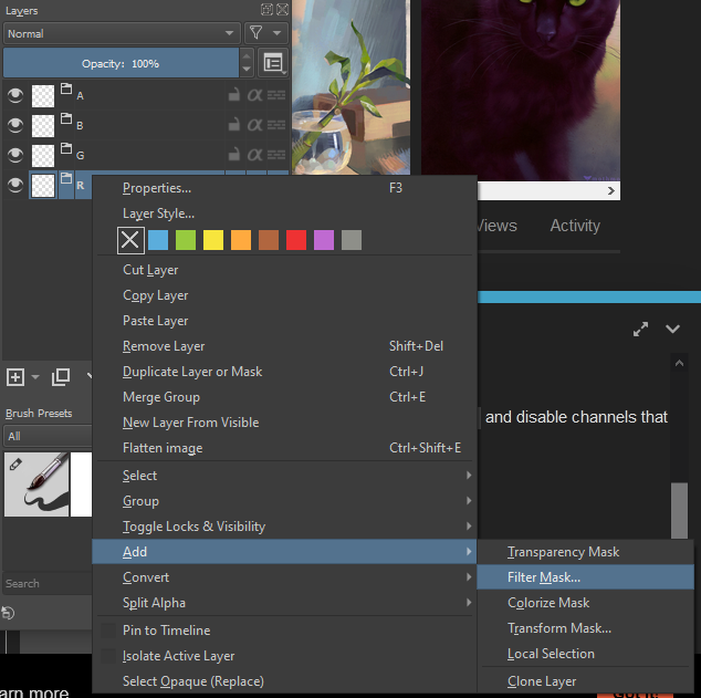 Game Art Tutorial : Separating RGBA Channels and working with them ...
