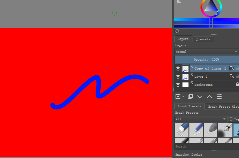 Krita Cropping