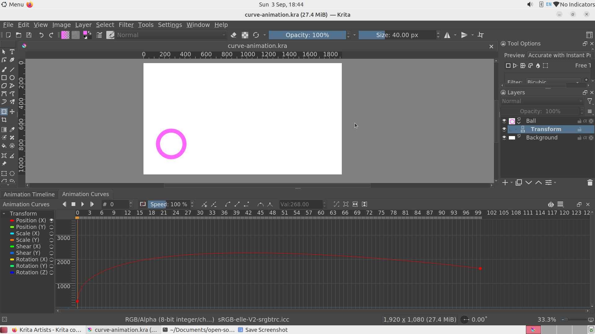 Animation on canvas not always synced with animation curves - Artists ...