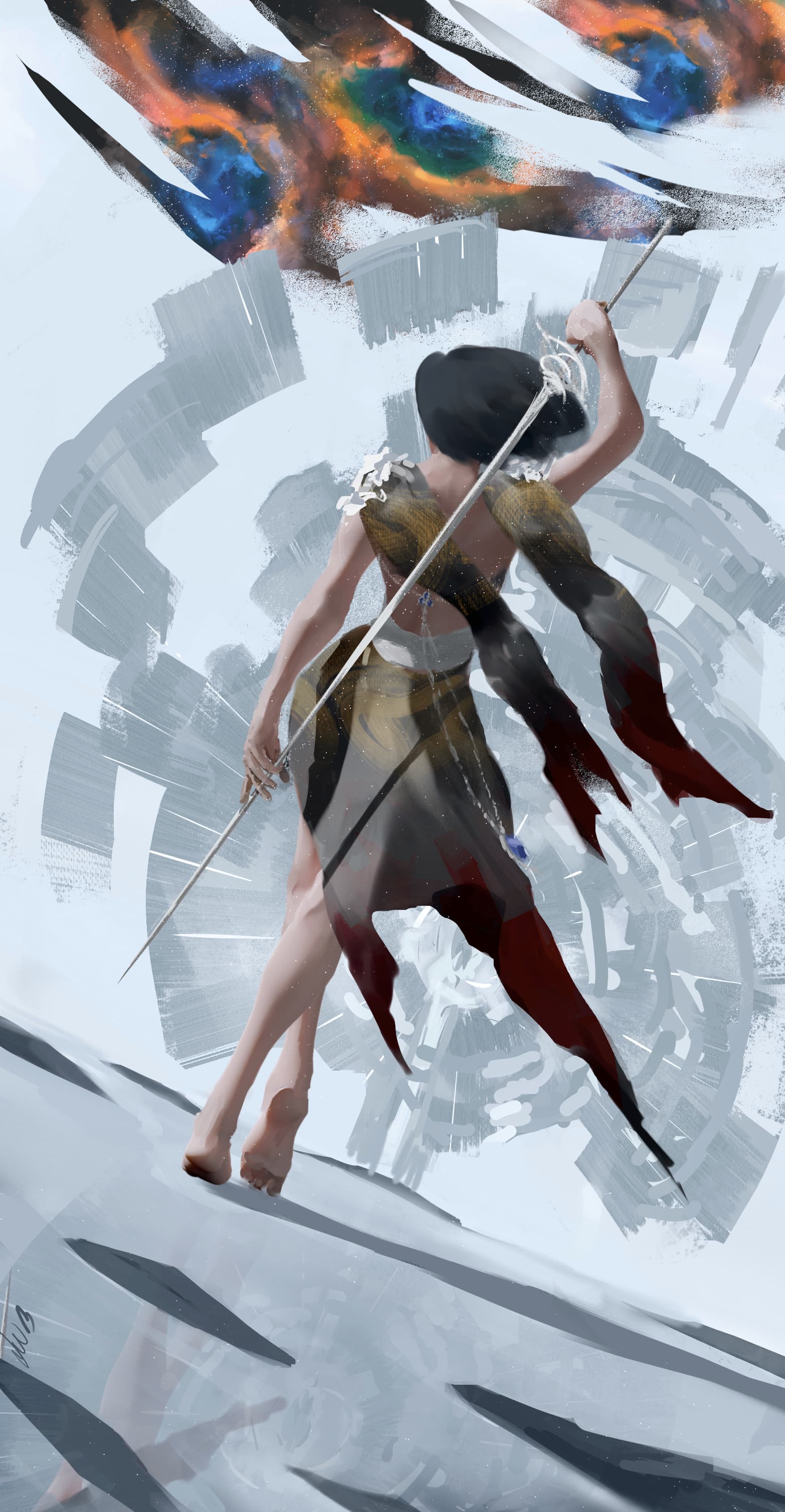 Yuka Structure Backdrop Yuka (version 2) - Finished Artworks - Krita Artists
