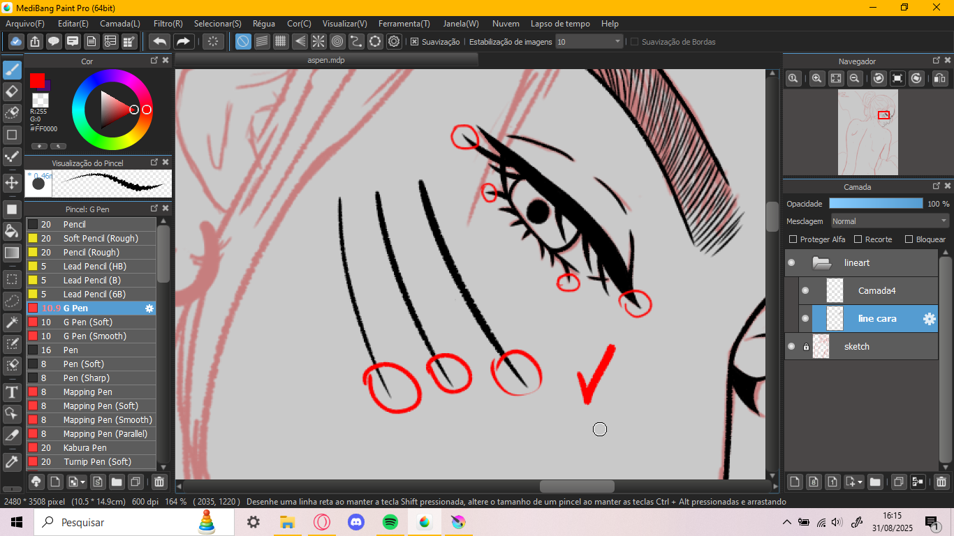 How can I make the tips of my brush thiner? - Bundles and resources help -  Krita Artists