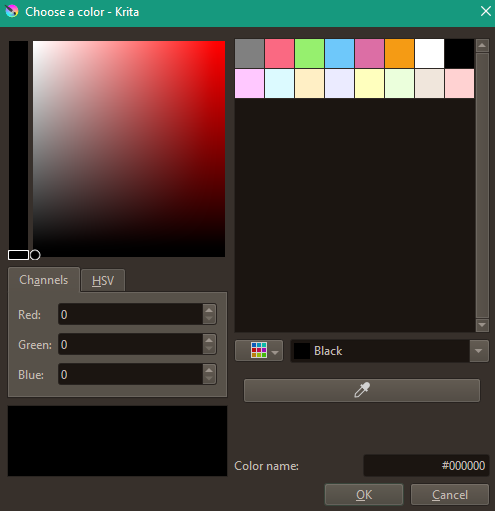 Kwrite Window Color