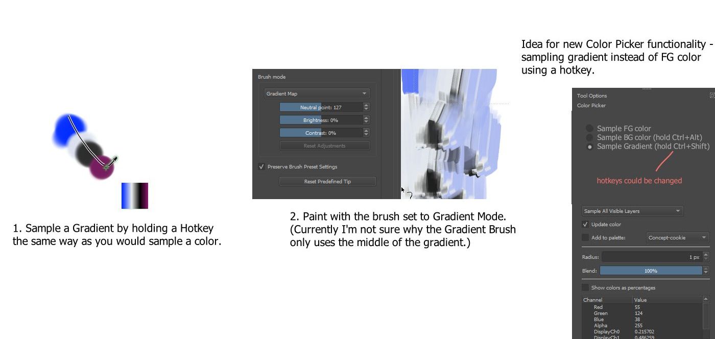 Sampling gradients the same way you'd sample a color - Feature Requests ...