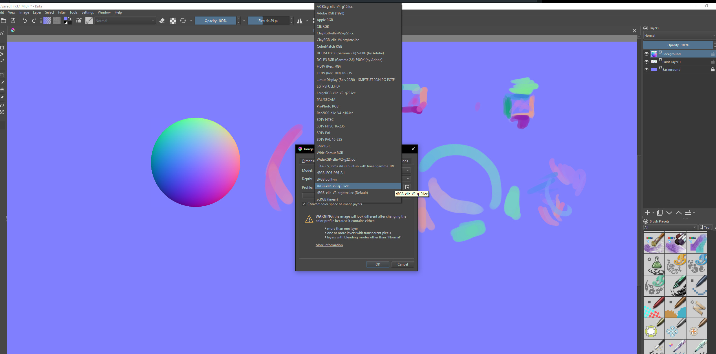 Texture Normal Map Brush - how do I add color and custom stroke ...
