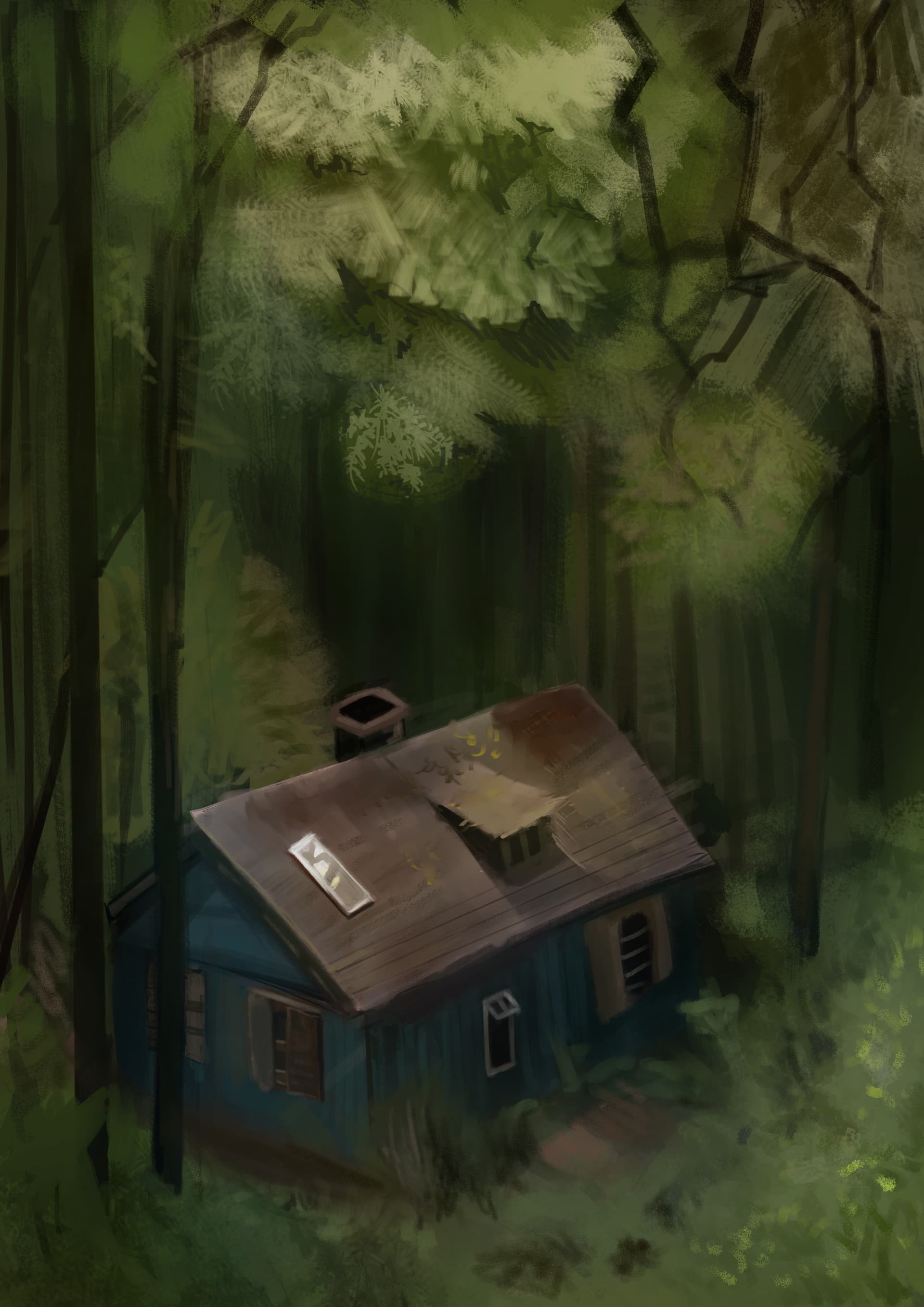 deep-forest-finished-artworks-krita-artists